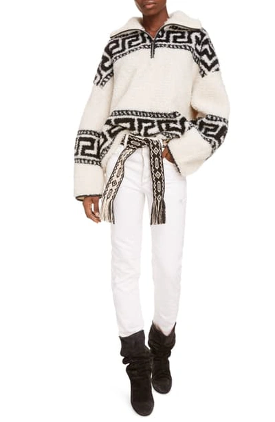 ISABEL MARANT ETOILE GARNERセーター Isabel Marant Étoile Isabel Marant Etoile Garner Greek Key Faux