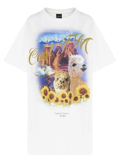 Cool Tm Graphic Print Short-sleeved T-shirt In White