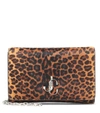 JIMMY CHOO VARENNE CALF-HAIR CLUTCH,P00480254