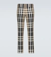 BURBERRY CHECKED PANTS,P00499810