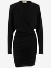 ALEXANDRE VAUTHIER ALEXANDRE VAUTHIER DRAPED MINI DRESS