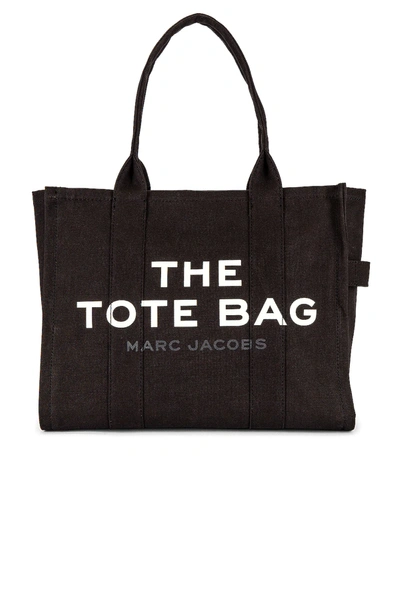 Marc Jacobs The Large Traveler Tote Bag In Black