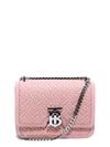 BURBERRY BURBERRY SMALL QUILTED MONOGRAM TB SHOULDER BAG