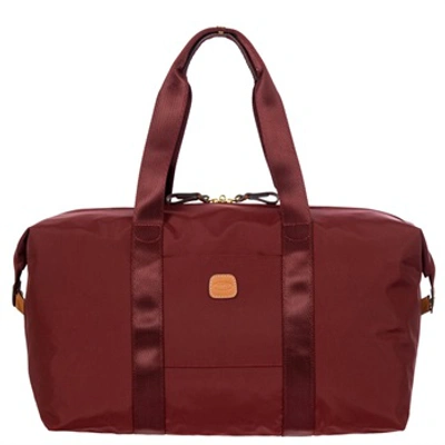 Bric's X-bag 2-in-1 Small Holdall In Red