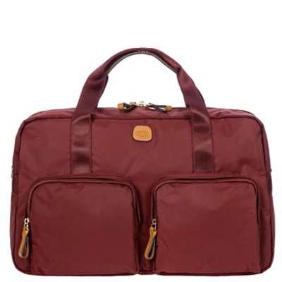 Bric's X-travel Holdall With Pockets In Red