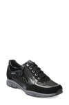 Mephisto Ylona Sneaker In Black Nero Leather