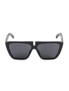 GIVENCHY 58MM SQUARE SUNGLASSES,0400012748178
