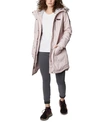 Columbia Women's Suttle Mountain Long Insulated Jacket In Mineral Pink