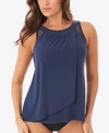 MIRACLESUIT DD CUP ILLUSIONISTS URSULA UNDERWIRE TANKINI TOP