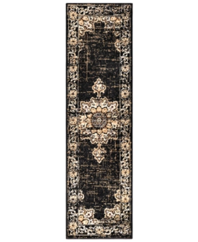 Abbie & Allie Rugs Paramount Par-1089 2'2" X 7'7" Area Rug In Black