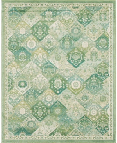 Bridgeport Home Closeout! Bayshore Home Lorem Lor2 8' X 10' Area Rug In Green