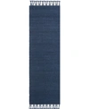 Ralph Lauren Amalie Lrl6350f Navy 2'6" X 8' Runner Area Rug In Navy