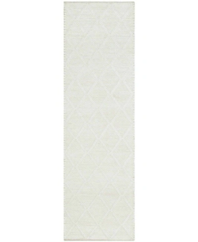 Ralph Lauren Millie Lrl6310a Ivory And Ivory 2'3" X 8' Runner Area Rug In Ivory/cream