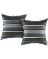 MODWAY TWO PIECE OUTDOOR PATIO PILLOW SET