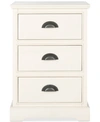 Safavieh Griffin 3-drawer Side Table In Ivory