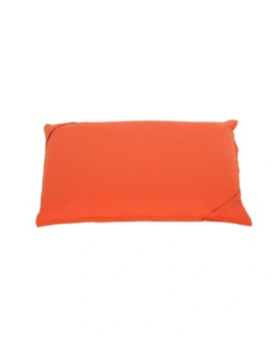Noble House Carmelita Bean Bag In Coral