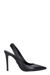 MICHAEL KORS RALEIGH PUMPS IN BLACK LEATHER,11552159