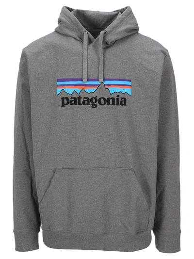 Patagonia Mens P-6 Logo Uprisal Hoody In Grey