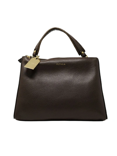 Almala Leather Penelope Bag In Brown