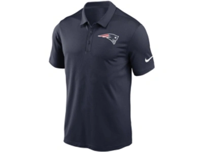 Nike Men's New England Patriots Team Logo Franchise Polo In Navy