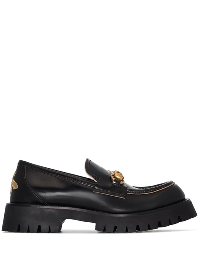 Gucci Loafer Mit Dicker Sohle In 黑色