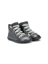 Camper Brutus Lace-up Ankle Boots In Grey