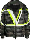 VALENTINO VLOGO CAMOUFLAGE QUILTED PUFFER JACKET