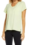 Zella Ava T-shirt In Green Calm