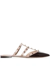 VALENTINO GARAVANI ROCKSTUD PATENT-LEATHER PUMPS