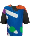 ISSEY MIYAKE PLEATED ABSTRACT T-SHIRT