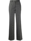 TWINSET HIGH-WAISTED WIDE-LEG TROUSERS