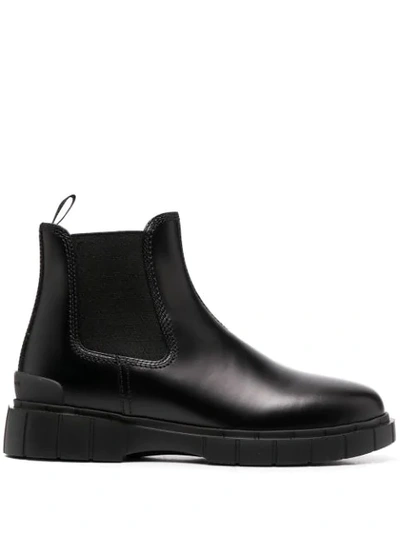 CAR SHOE CHUNKY SOLE ANKLE BOOTS