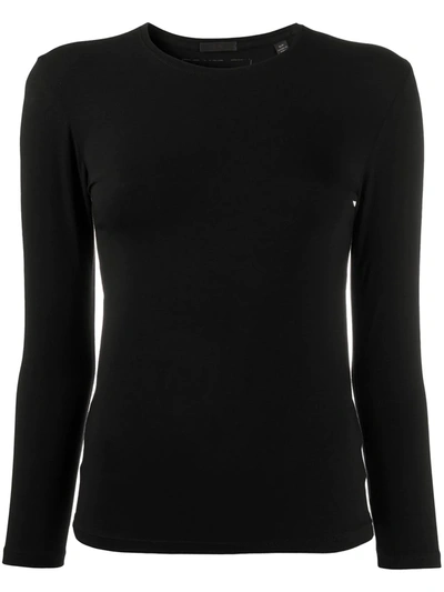 Atm Anthony Thomas Melillo Long-sleeve T-shirt In Black