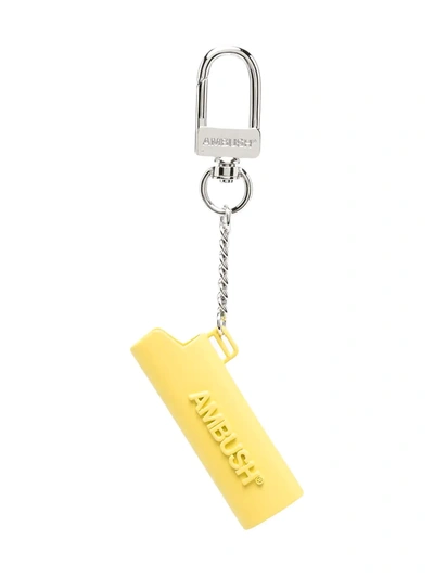 Ambush Lighter Case Keychain In Gelb