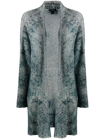 Avant Toi Patterned Cashmere Cardigan In Blue