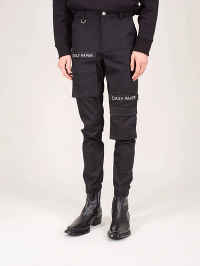 Daily Paper Cargo Pants Black