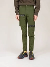 DAILY PAPER CARGO trousers OLIVE GREEN,19E1PA01-02