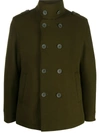HERNO DOUBLE-BREASTED MILITARY JACKET