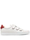 GIVENCHY TOUCH-STRAP LOW-TOP SNEAKERS