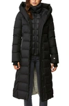 Soia & Kyo Talyse Water Repellent Down Puffer Coat With Bib In Black