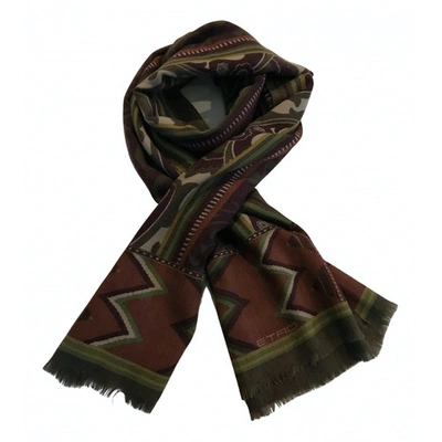 Pre-owned Etro Multicolour Wool Scarf