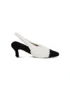 MARNI TWO TONE SHEEPSKIN PUMPS,11553271