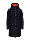 SAVE THE DUCK LONG AND HOODED DOWN JACKET WITH ECOLOGICAL PADDING,11553352