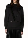 VALENTINO SEQUINS VLOGO HOODIE,11552942