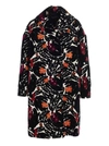 Gianluca Capannolo Macro-print Coat In Multicolor