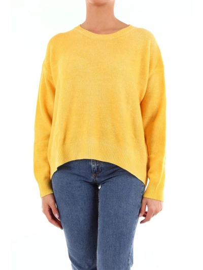 Altea Yellow Crew-neck Jumper With Long Sleeves