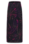 AFRM FELIX PRINT SKIRT,AEB040876