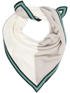 MISSONI KNOT DETAIL POINTED SCARF