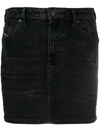 DIESEL PAISLEY PRINT DENIM SKIRT