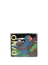PS BY PAUL SMITH DINO PRINT BILLFOLD WALLET